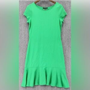 Ralph Lauren Kelly Green Short Sleeve Dress